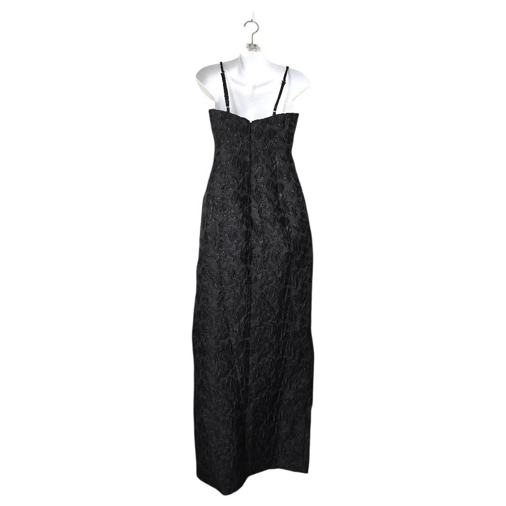 Lulus Gorgeously Chic Floral Jacquard Cutout Maxi Dress Sz S NWT - Picture 7 of 15